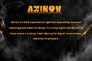 Axiron, a Symbol Font by zerologicstudio (Thumbnail 4 of 10)