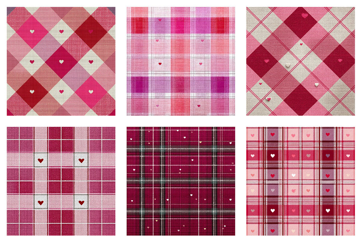 Valentine's Day Patterns, a Pattern Graphic by DreamArtGraphic (Photo 5 of 5)