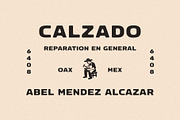 CALZADO Font, a Sans Serif Font by TONA Fonts (Thumbnail 1 of 5)