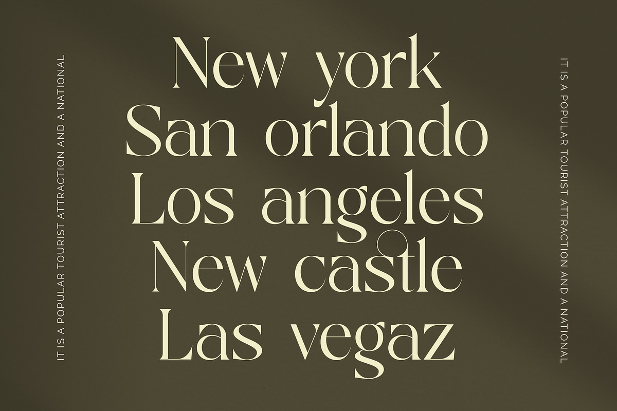 Qaisar Elegant Modern Serif, a Serif Font by timelesstype.co (Photo 14 of 20)