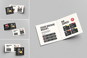 Square Brochure Mockup, a Books & Magazine Mockup by hokagata (Thumbnail 1 of 5)
