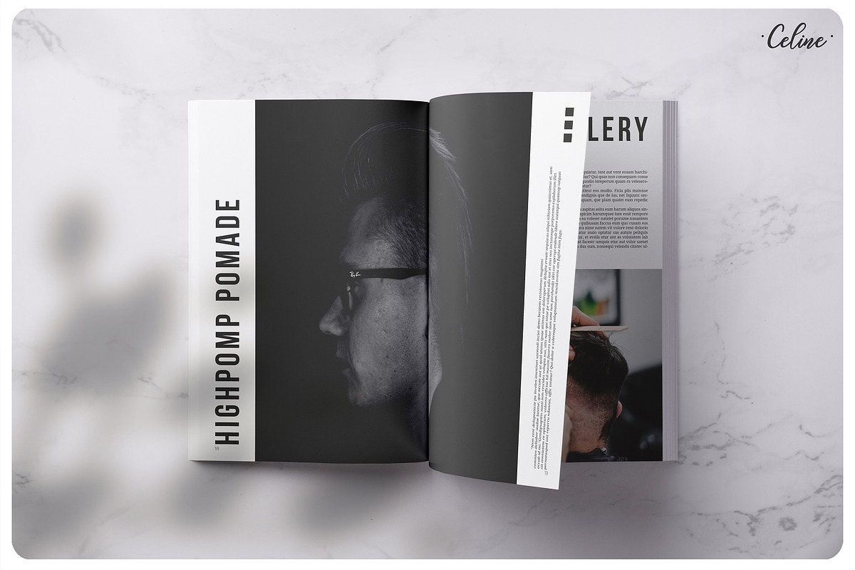 GENTLEMEN Lookbook Template, a Magazine Template by Celine Studio (Photo 3 of 11)