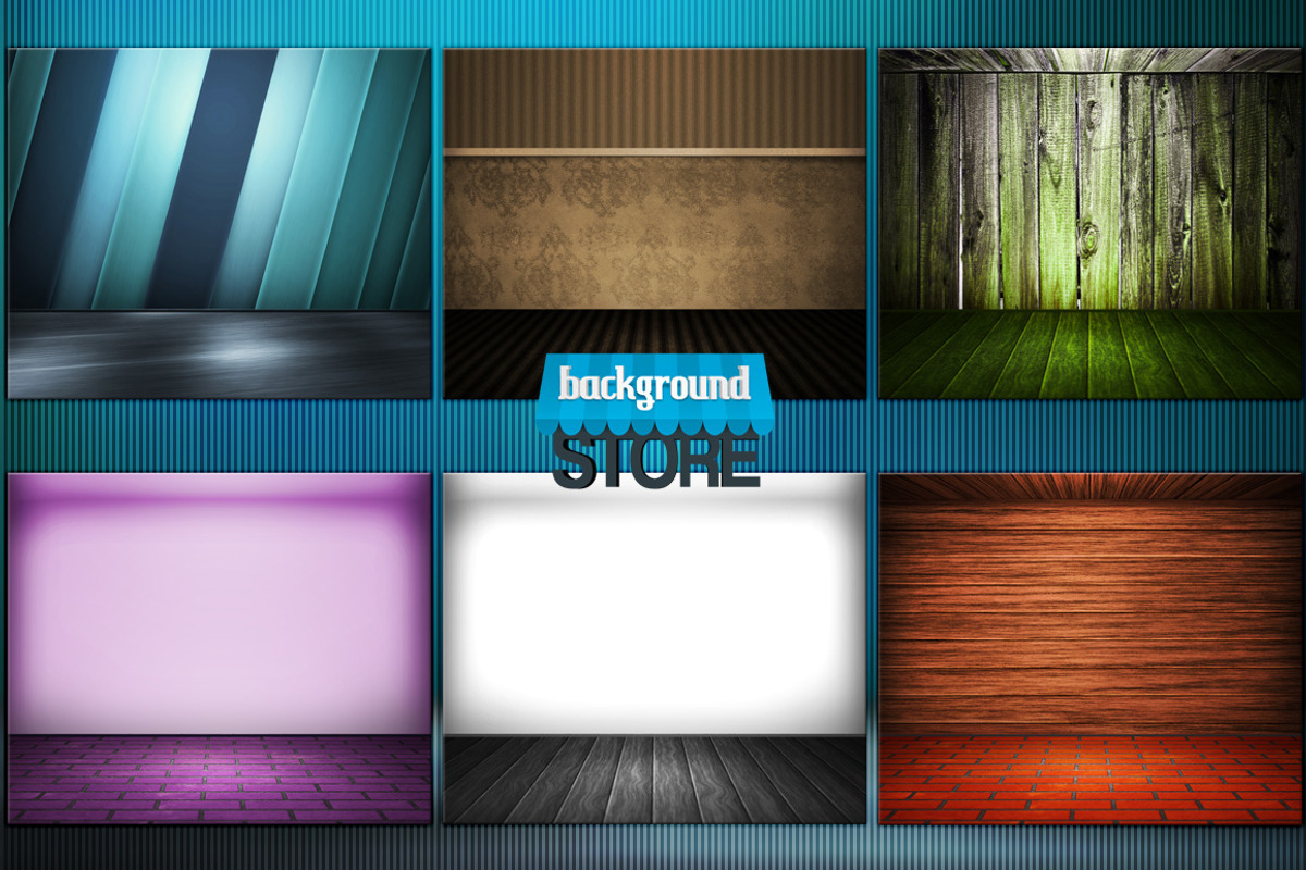 Interior Backgrounds Bundle preview 3