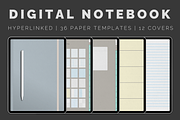 Digital Hyperlinked Notebook, a Brochure Template by Santo Romero (Thumbnail 1 of 7)
