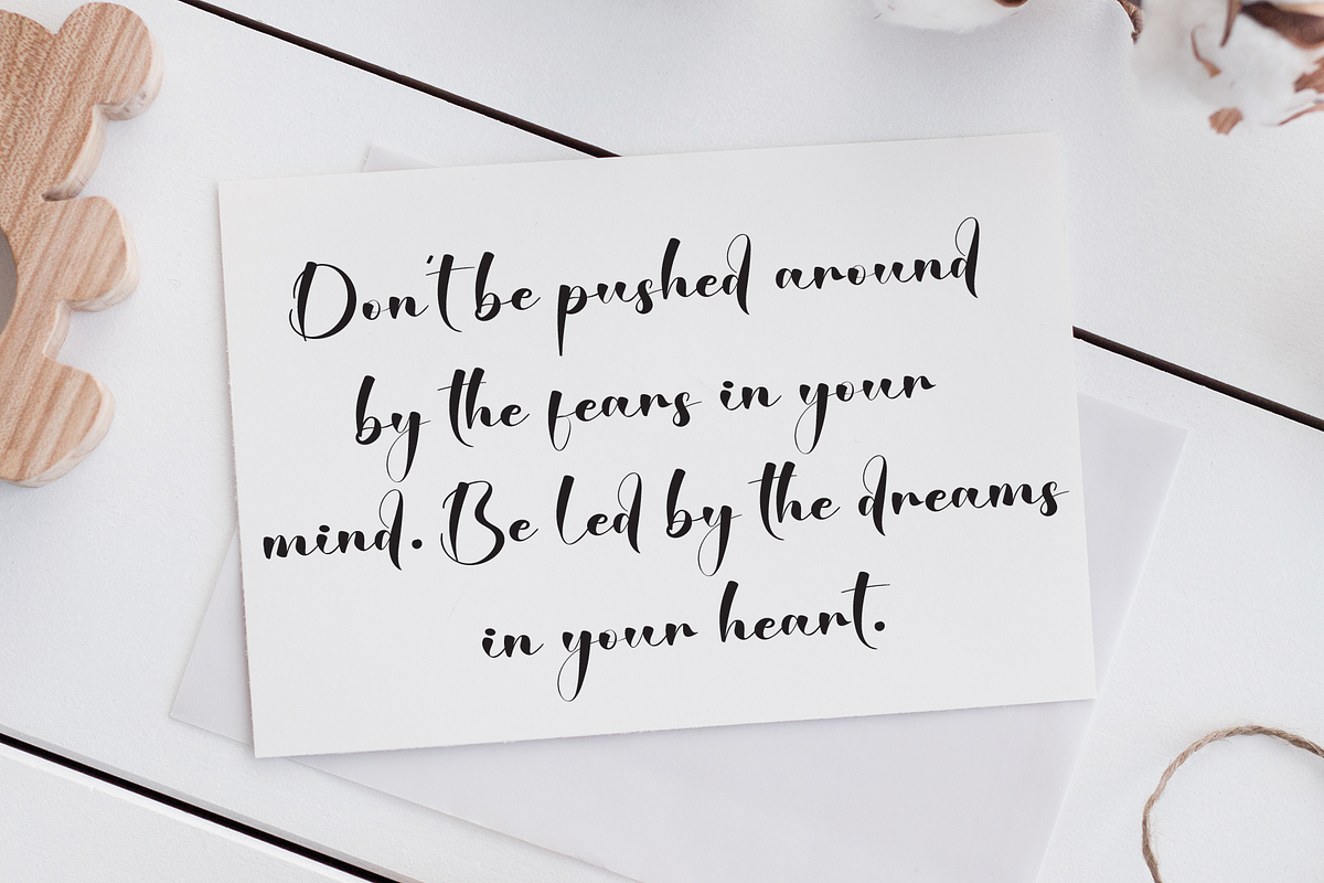 Owner | Script Font, a Handwritten Font by Scratchones (Photo 4 of 8)