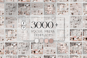 Pink Beauty Canva Templates