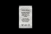 Vertical Clothing Tag Mockup, a Product Mockup by Design Squad (Thumbnail 1 of 3)