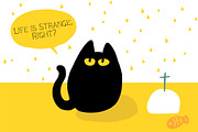 Black Cat Whiskers - Halloween Serif, a Serif Font by Paperly Studio (Thumbnail 8 of 8)