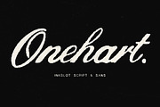 Onehart Script & Sans, a Script Font by The Branded Quotes (Thumbnail 1 of 8)