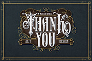 Master Rumble Victorian Typeface, a Blackletter Font by alit design (Thumbnail 25 of 25)
