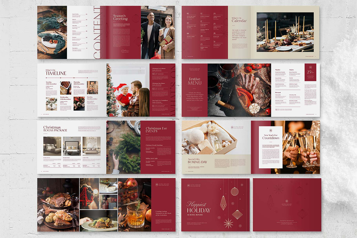 Christmas Brochure Template, a Brochure Template by BrandPacks (Photo 2 of 4)