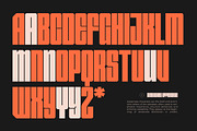 Seriusans - Condensed Sans Display, a Sans Serif Font by Typia Nesia (Thumbnail 2 of 13)