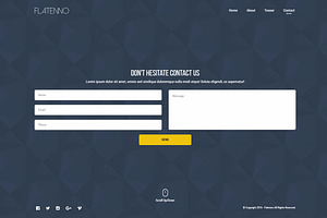 Flatenno Responsive Coming Soon