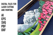 Mountains and forest scene, an Object Graphic by HelloWood (Thumbnail 3 of 4)