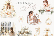 New! Winter Christmas Edition, a Seasonal Illustration by Isabelle Salem (Thumbnail 12 of 227)