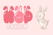 Bunny | Display Font, a Handwritten Font by AnningArts (Thumbnail 2 of 9)