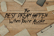 Breathe Karma, a Script Font by madeDeduk (Thumbnail 3 of 9)