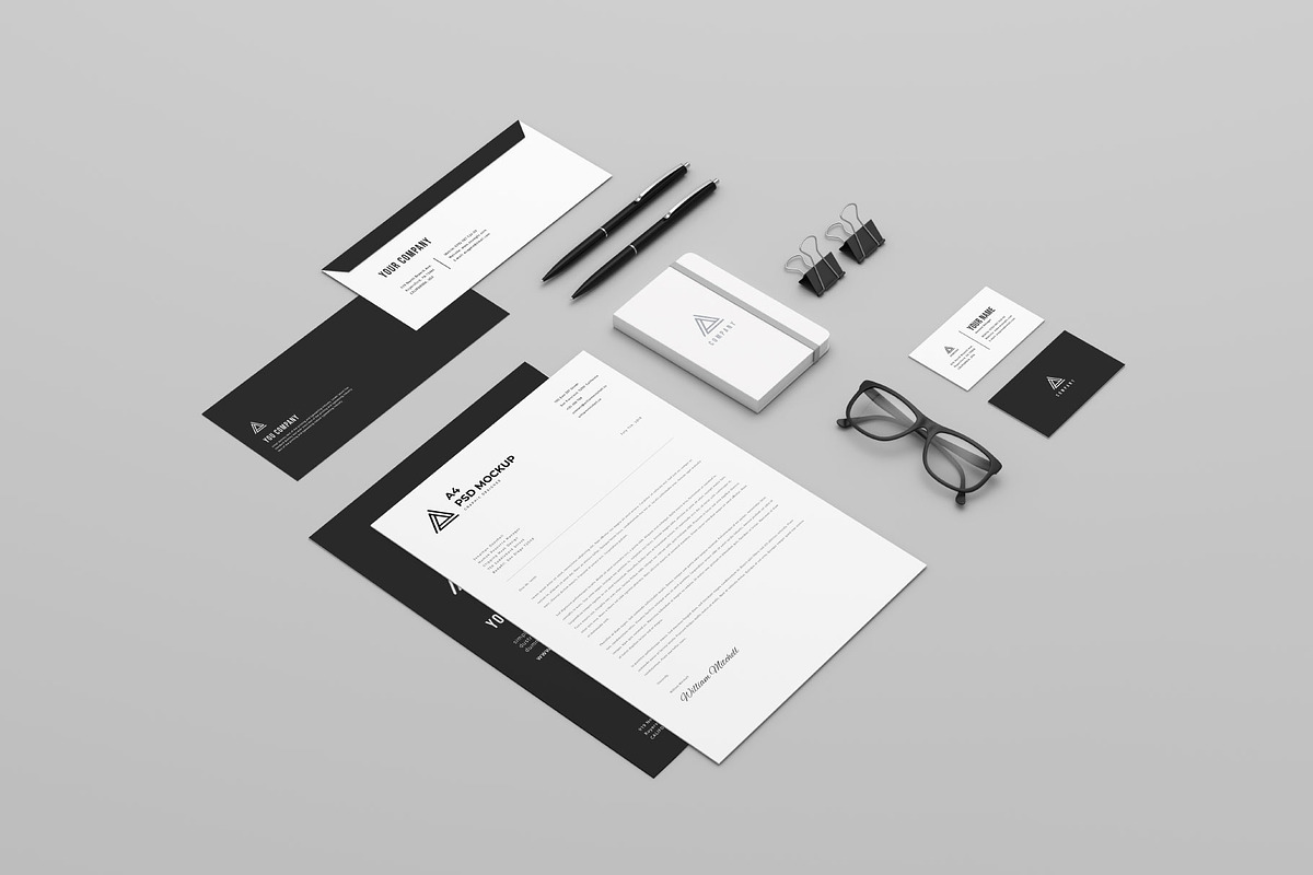 Professional Stationary Mockup V1, a Product Mockup by Designrepos (Photo 4 of 5)