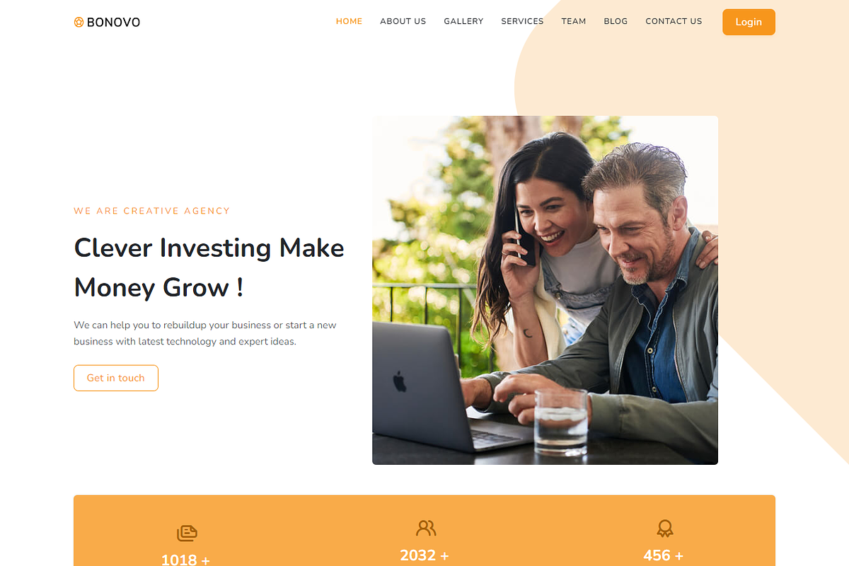 Bonovo - Responsive Landing Template, a Bootstrap Template by shreethemes (Photo 4 of 4)