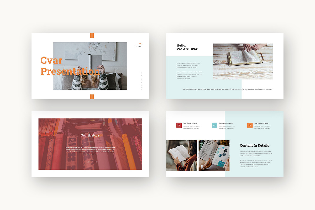 Cvar : Publishing Biz Google Slides, a Presentation Template by Punkl Camp (Photo 2 of 16)