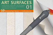Art Surfaces 1 (Smart Digital Paper), a Texture Graphic by GrutBrushes (Thumbnail 1 of 8)