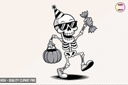 Halloween Skeleton Bundle, a Graphic by crative8112 (Thumbnail 5 of 9)