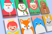 Xmasland Christmas characters design, an Illustration by www.lemongraphic.design (Thumbnail 2 of 6)
