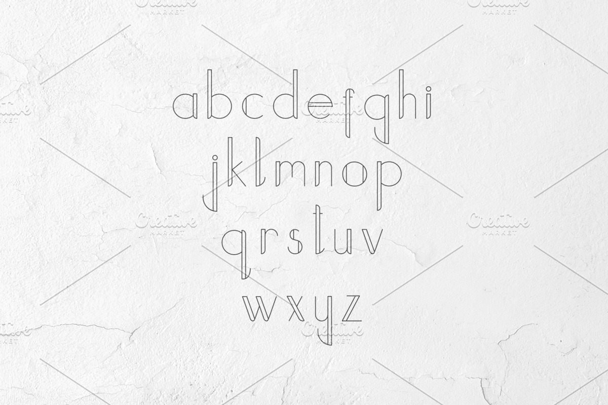 BACKSTAGE Sans Serif Font preview 3
