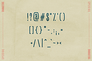 WAYPOST | A Retro Narrow Sans Serif, a Sans Serif Font by Laura Strote Designs (Thumbnail 8 of 8)