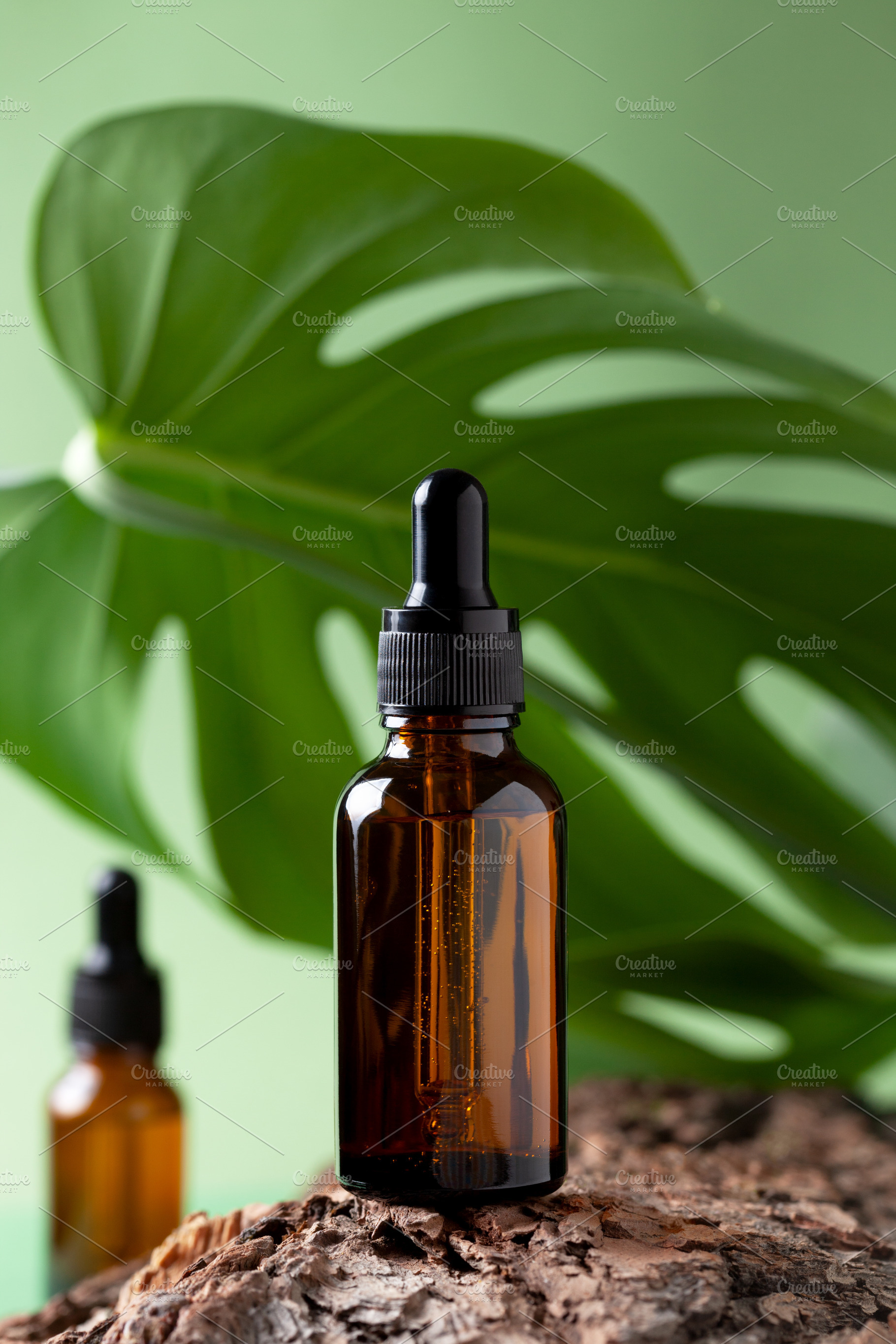 glass brown bottle with a cosmetic p, a Beauty & Fashion Photo by natashamam