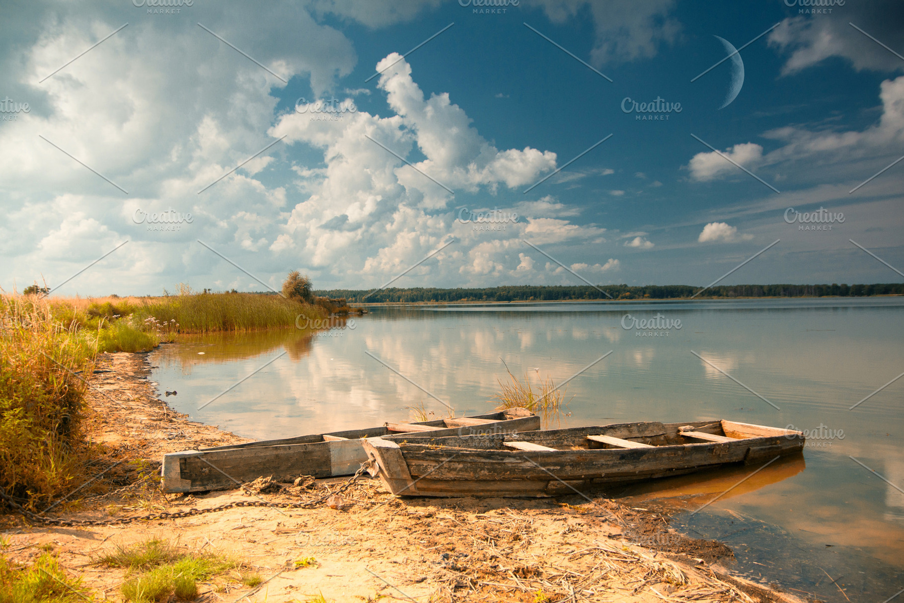 boats on the river, a Photo by Pictures for you!!!!!!!!!