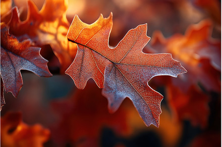 Close-up of vibrant orange and red, a Nature Photo by Sergey Kotenev