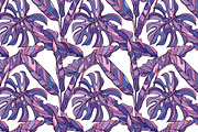 Seamless tropical patterns, a Pattern Graphic by Purple Platypus (Thumbnail 6 of 7)