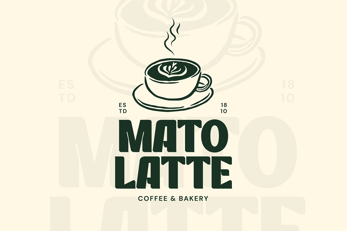 Matzy Food - Branding Logo Font, a Sans Serif Font by Nirmana Visual (Photo 2 of 15)