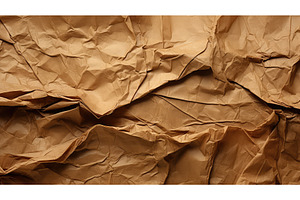 edges brown crumpled paper ai, a Background Photo by pikepicture