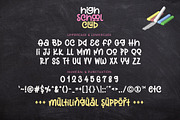High School Club - Cute Font, a Handwritten Font by Airotype (Thumbnail 11 of 12)
