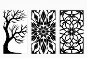Decorative Tree Floral Mandala Tile, a Decorative Illustration by Artivon (Thumbnail 6 of 6)