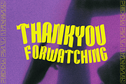 Kuximen | Groovy Retro Font, a Font by twinstd (Thumbnail 12 of 12)