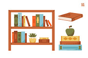 Stacks of books and textbooks, an Education Illustration by vik.stock (Thumbnail 5 of 8)