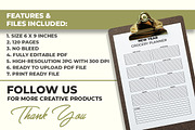 New Year Grocery Planner KDP Interio, a Print Template by M9 Design (Thumbnail 3 of 3)