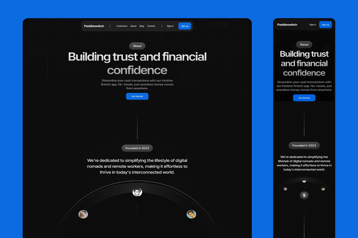 Reimagine Fintech and Saas template, an UI Kit Template by Lumina_ui_ux202 (Photo 3 of 8)