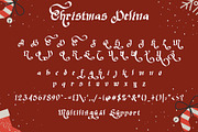Christmas Delina, a Handwritten Font by Yoga Letter (Thumbnail 5 of 5)