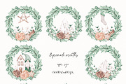 Noel Christmas Collection, a Seasonal Illustration by SirenaArt (Thumbnail 9 of 20)