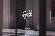 Café Window Sign Mockup, an Advertising Mockup by Sander Evers (Thumbnail 2 of 3)