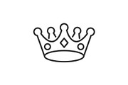 Reward line vector icon set, an Outline Icon by ElineDesign (Thumbnail 2 of 3)