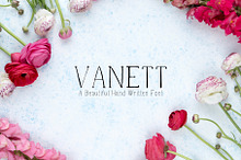 Vanett A Beautiful Handwritten Font