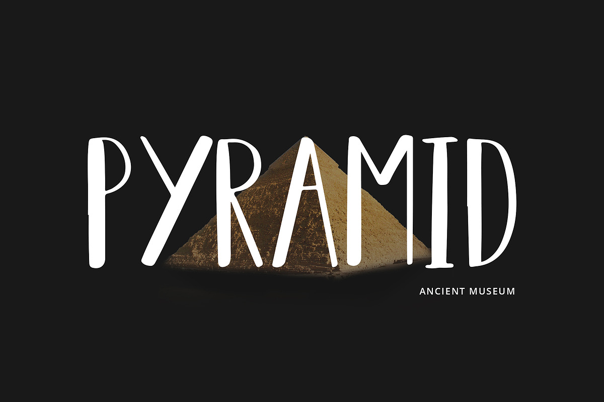 DemplonD Display Font preview 4
