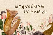 Meandering in Munich, a Handwritten Font by Ulrike Mieke (Thumbnail 1 of 3)