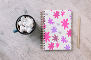 Flower Abstract Pattern, a Pattern Graphic by ArtOfSoul (Thumbnail 4 of 4)