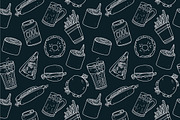 Fastfood set, a Food Illustration by YuliaBiser (Thumbnail 4 of 4)